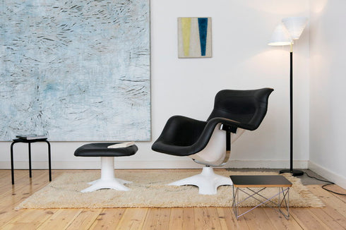 Mesa de Apoio Eames LTR / Cromada