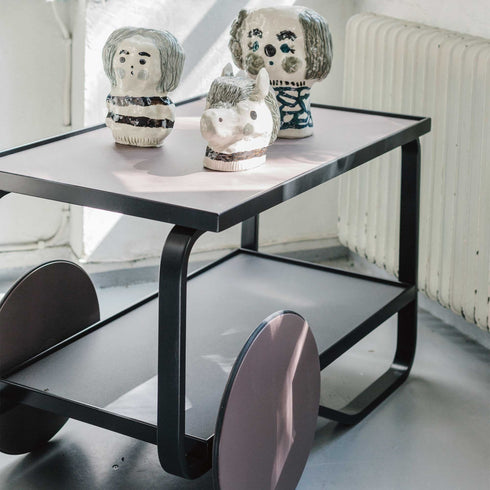 901 Tea Trolley Birch Base