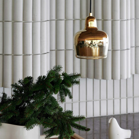 A330S Golden Bell Suspension Lamp Brass