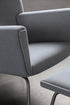 CH445 Wing Lounge CHair / Stainless Steel