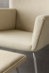 CH445 Wing Lounge CHair / Stainless Steel