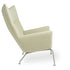 CH445 Wing Lounge CHair / Stainless Steel