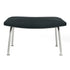 CH446 Wing Footstool / Stainless Steel