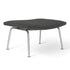 CH446 Wing Footstool / Stainless Steel