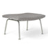 CH446 Wing Footstool / Stainless Steel