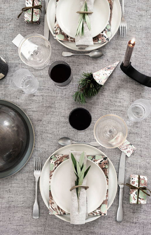 Ripple Long Drink Glasses / 4 Pcs