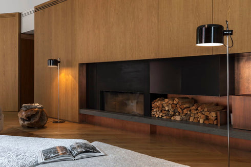 Coupé 3321 floor lamp, black