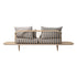 Fly SC3 Sofa with Sidetables