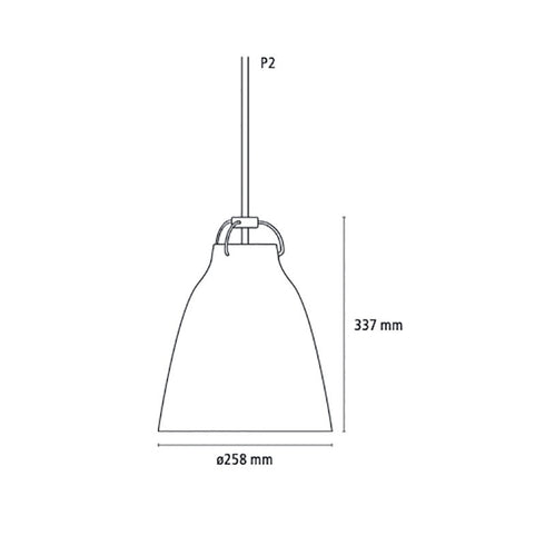 Caravaggio™ Suspension Lamp / Opal