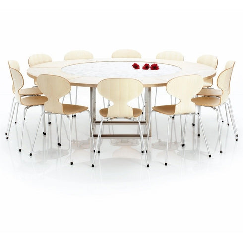 Ant™ Chair / Clear Lacquered Veneer / Beech