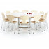 Ant™ Chair / Clear Lacquered Veneer / Beech