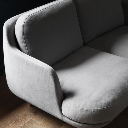 Lune™ JH200 2-Seater Sofa / Aluminium Feet