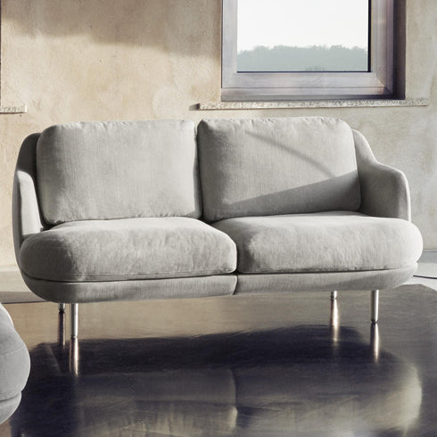Lune™ JH200 2-Seater Sofa / Aluminium Feet