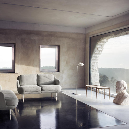 Lune™ JH200 2-Seater Sofa / Aluminium Feet