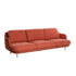 Lune™ Jh300 3-Seater Sofa / Aluminium Feet