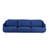 Lune™ Jh300 3-Seater Sofa / Aluminium Feet