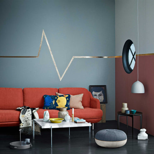 Lune™ Jh300 3-Seater Sofa / Aluminium Feet