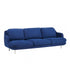 Lune™ Jh300 3-Seater Sofa / Aluminium Feet