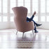 Ro™ JH1 Wingback Chair / Aluminium