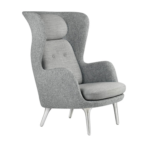 Ro™ JH1 Wingback Chair / Aluminium
