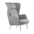 Ro™ JH1 Wingback Chair / Aluminium