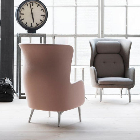 Ro™ JH1 Wingback Chair / Aluminium