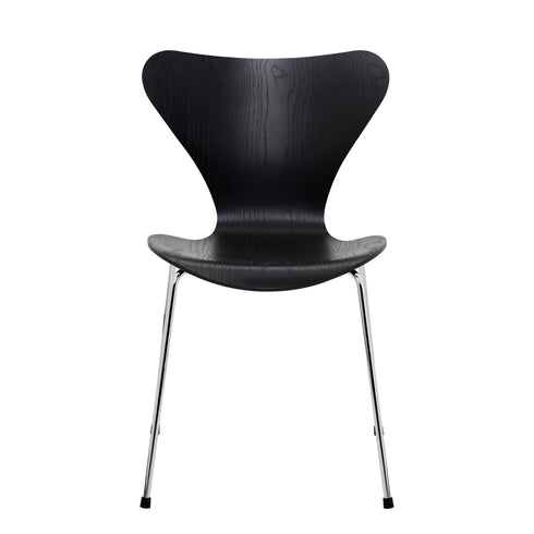 Serie 7™ Chair Coloured Veneer / Chromed Base