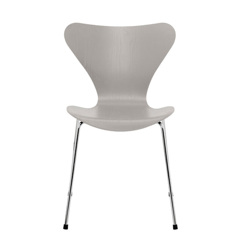 Serie 7™ Chair Coloured Veneer / Chromed Base