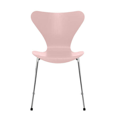Serie 7™ Chair Coloured Veneer / Chromed Base