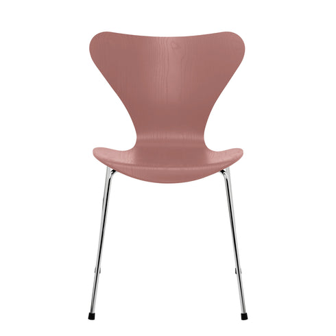 Serie 7™ Chair Coloured Veneer / Chromed Base