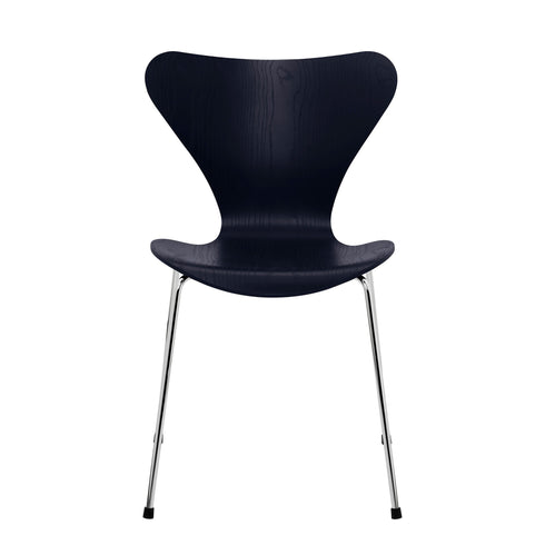 Serie 7™ Chair Coloured Veneer / Chromed Base