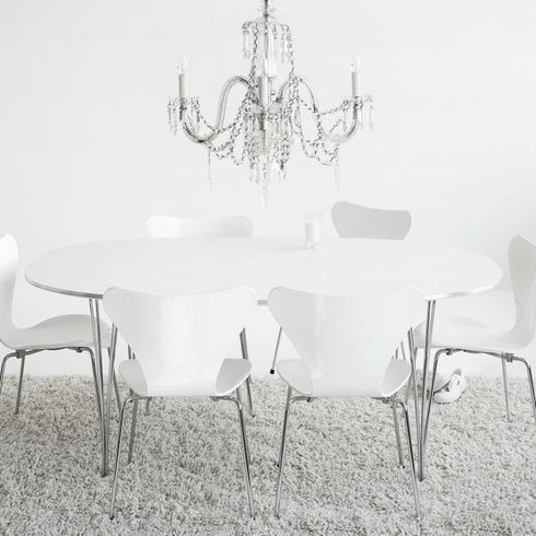 Serie 7™ Chair Coloured Veneer / Chromed Base