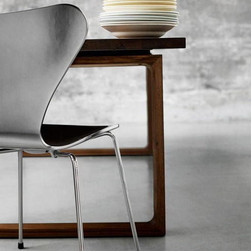 Serie 7™ Chair Coloured Veneer / Chromed Base
