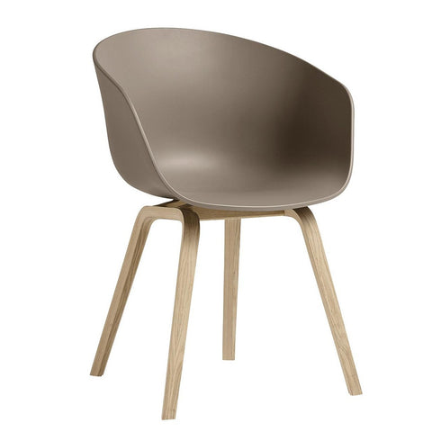 AAC 22 Armchair Water-Based Lacquered Oak
