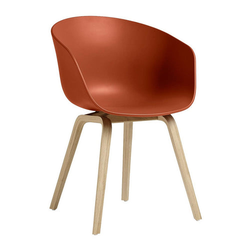 AAC 22 Armchair Water-Based Lacquered Oak