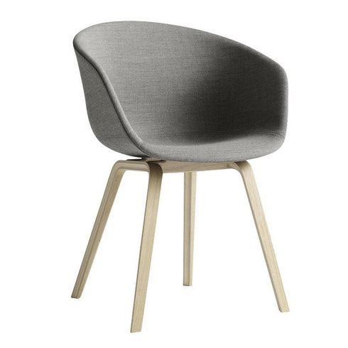 About a Chair AAC 23 Armchair Upholstered Soaped Oak