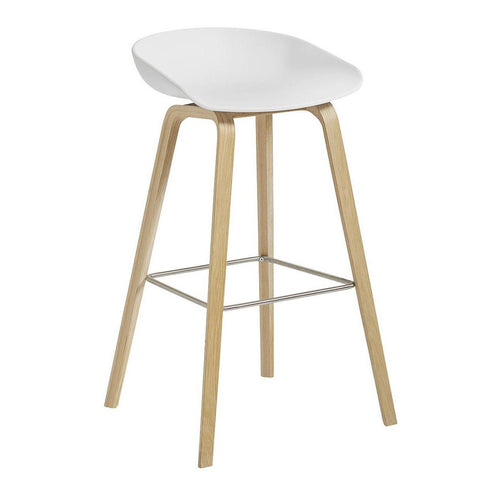 AAS 32 Bar Stool High Water-Based Lacquered Oak
