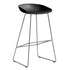 About a Stool AAS 38 Bar Stool High Stainless Steel Base