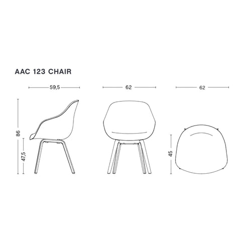 About a Chair 123 Armchair