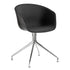 About a Chair 20 Swivel Chair Upholstered Polished Base