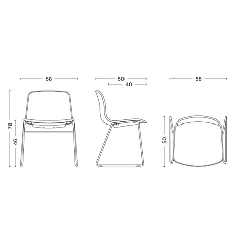 About a Chair AAC 08 Chair Black Base