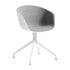 About a Chair 20 Swivel Chair Upholstered White Base