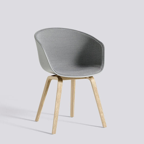 About a Chair AAC 22 Armchair Upholstered Soaped Oak