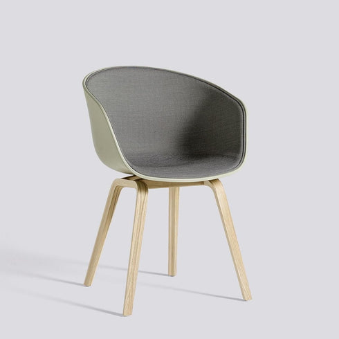 About a Chair AAC 22 Armchair Upholstered Soaped Oak