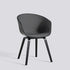 About a Chair AAC 22 Armchair Upholstered Black Stained Oak