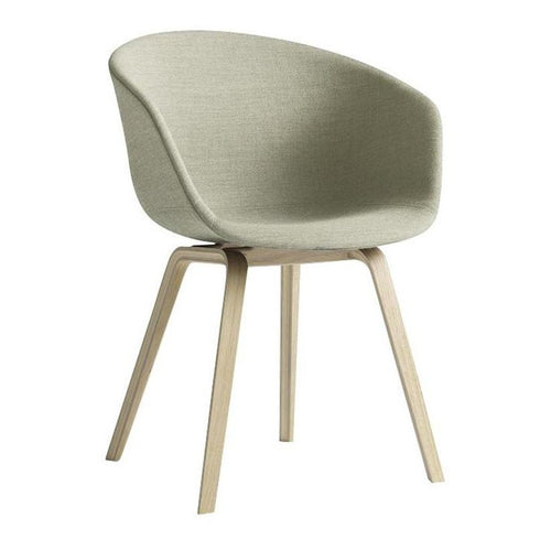 About a Chair AAC 23 Armchair Upholstered Soaped Oak