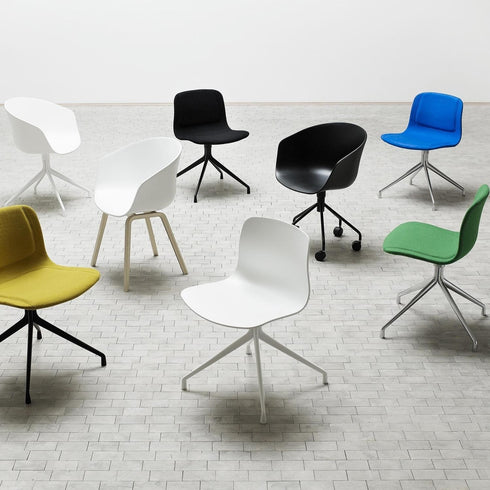 About a Chair AAC 24 Swivel Armchair with Wheels