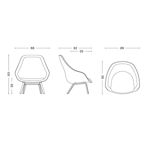 About a Lounge Chair AAL 93