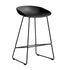 About a Stool AAS 38 Bar Stool Low Black Base