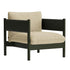 Arbor Club Armchair Lacquered Beech Base